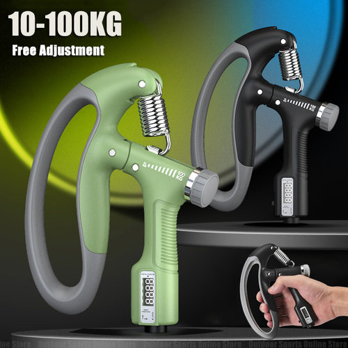 10-100Kg Adjustable Hand Grip Strengthener Electronic