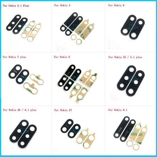 Rear Back a Glass Lens ver For Nokia 5 5.3 5.4 6 7 8 X5 X6 X