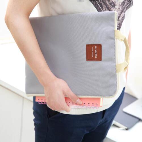 Large  A4 File Folder Document Bag Business Briefcase Paper