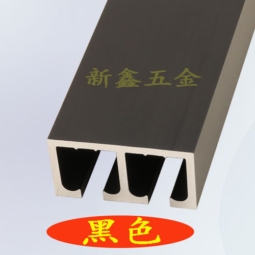 mm移门轨道吊轨铝合金滑道吊滑轮轨道玻璃门吊轨推拉移门滑道