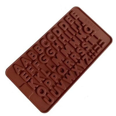 Alphabet Silicone Mold Letters Chocolate Mold Cake Decoratin