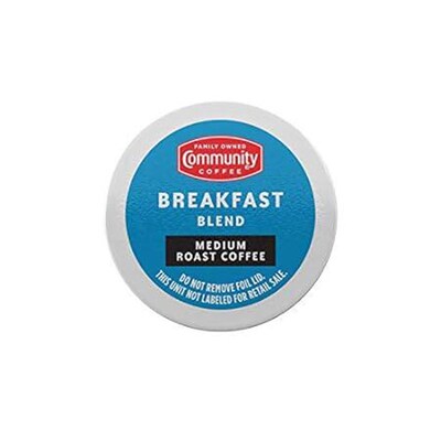 Community Coffee Breakfast Blend 96 Count Coffee Pods, Me