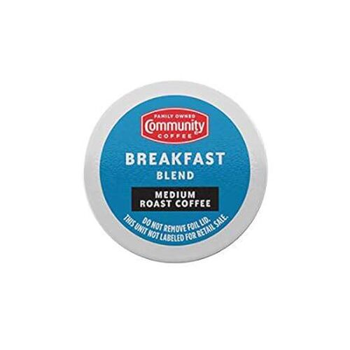 Community Coffee Breakfast Blend 96 Count Coffee Pods, Me