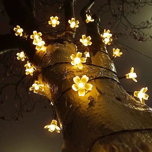 10M/7M Solar String Christmas Lights Outdoor 100/50/20LED 8M
