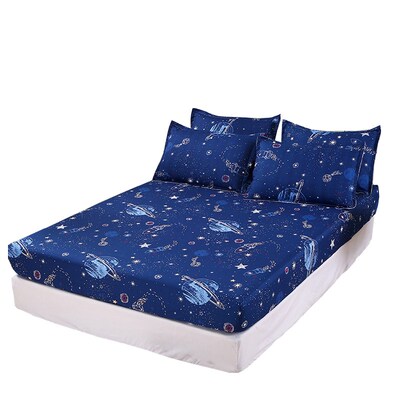 soft bed sheets fitted sheet cotton pillow cases 床笠 枕套