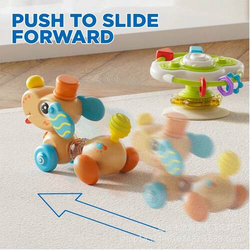 Cartoon Baby Soothing Ringing Toy With Fun Sound Effects Nur