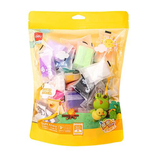 36 color handmade space clay for children and toddlers橡皮泥