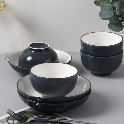 18-piece set of bowls and plates set of ceramic bowls 碗盘