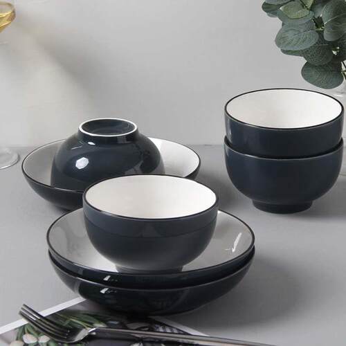 18-piece set of bowls and plates set of ceramic bowls 碗盘