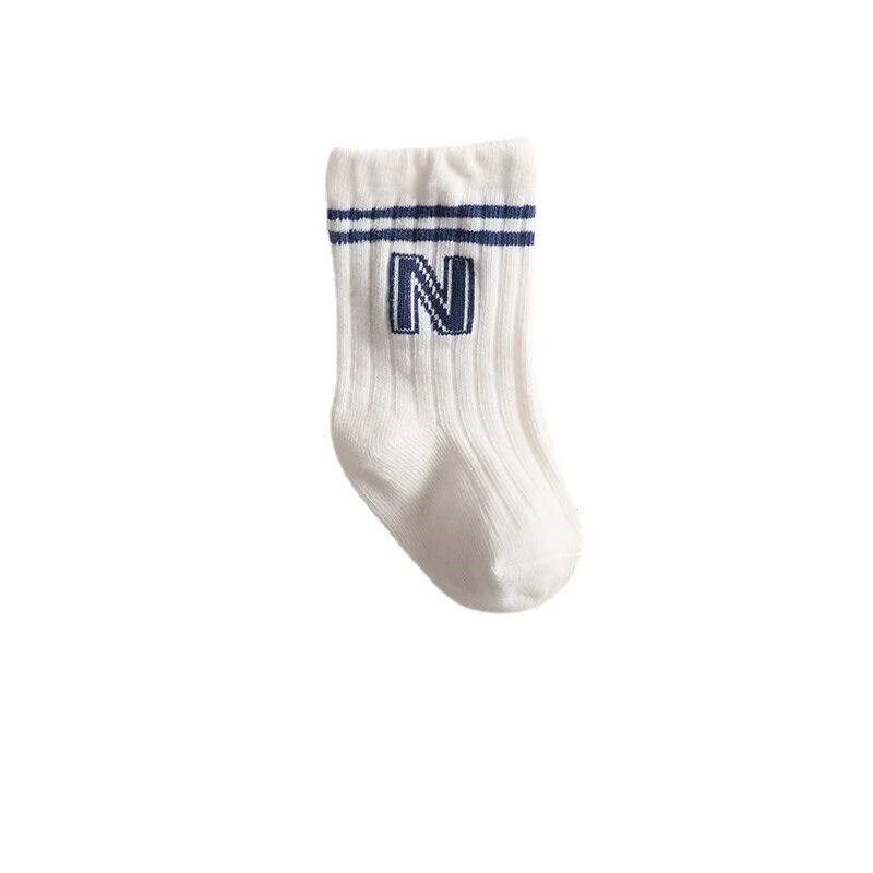 Newborn Baby Socks 防滑儿童袜子棉布材质 多色短袜男女孩可选