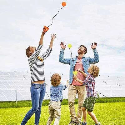 Throwing catching sensory integration game set outdoor toy