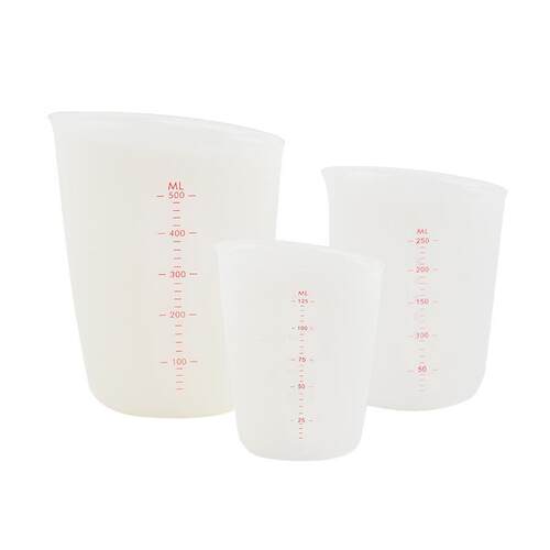 silicone measuring cup kitchen baking tool milliliters/ounce