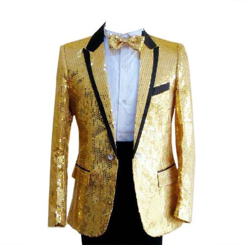 Stage Table Performance Clothing Mens Uncle Bird Suit Sequi