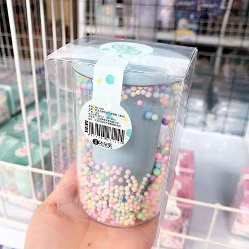Colorful Acrylic Piggy Drawer Pen Holder Cartoon Multi Grid