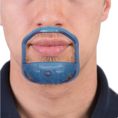 5Pcs/lot Beard Comb Hairbrush Symmetric Cut Salon Mustache B