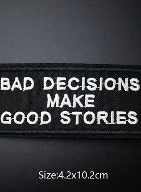 Written Words Cloth Mend Decorate Iron On Patch Clothes Appa