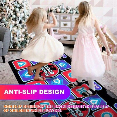Electronic Dance Pad Non-Slip Dancing Mat Family Music Game