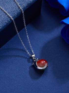 Simple Design Natural Stone Transparent Water Drop Dolphin P
