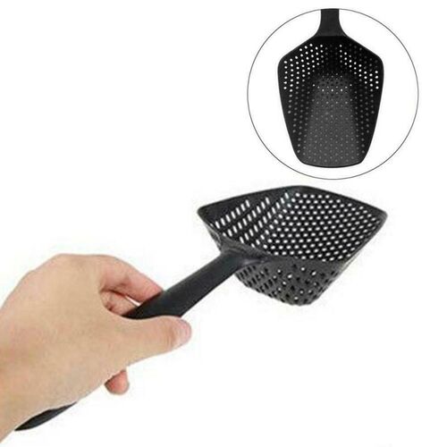 Portable Nylon Kitchen Soup Spoon Strainer Colorful Ladle An