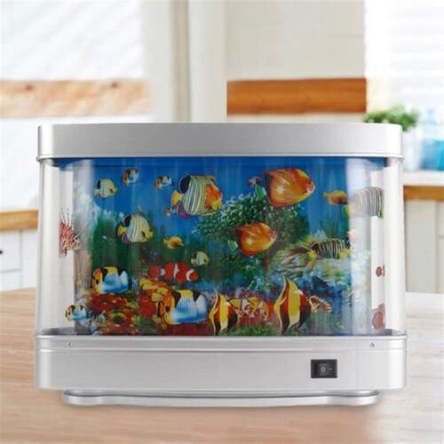 Aquarium Lamp Underwater World Views Moving Marine