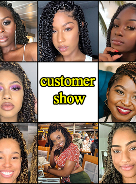 Passion spring bomb twist crochet braids hair extensions