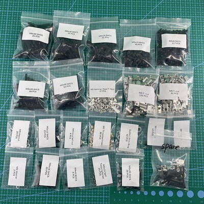3D Printer V2.4 R1/R2 DIY Project Fasteners Screws Nuts Full