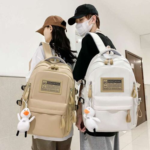Schoolbag Boys Big Ins tendy Cool Girls Senior high school J
