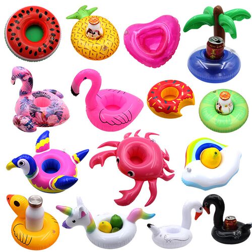 15pcs Not repeating Mini fanny Inflatable Red Flamingo