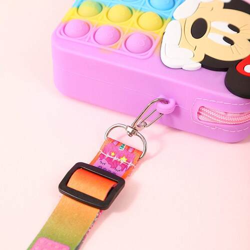 Pop Fidget Toys It  Minnie Bag for Children Simple Dimple Sq