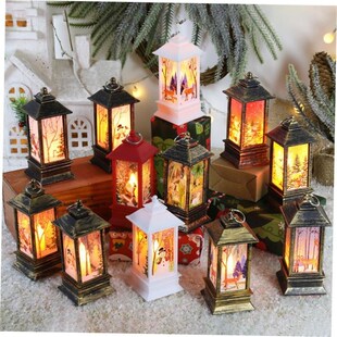 Candlestick Eld Christmas Lamp For The Light Wind Night