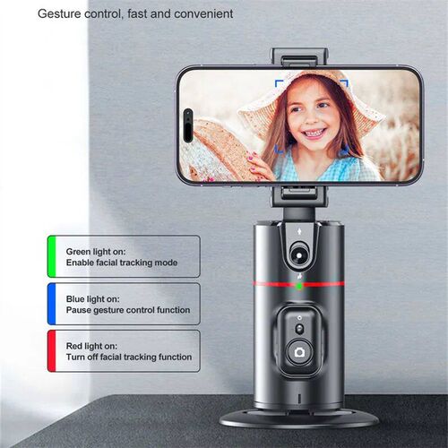 2023 New 360 Rotation Gimbal Stabilizer Selfie Stick
