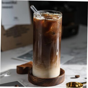 Heat mug Glass Walled Cup coffee Tea Double Insulated