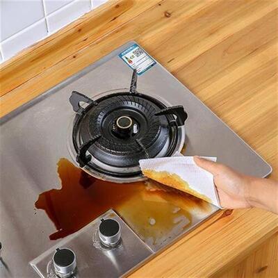 1 Roll Of Kitchen Non-oil-staining Non-woven Lazy Dish Cloth