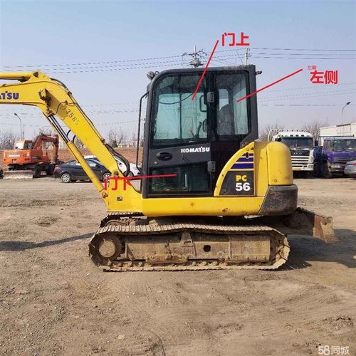 小松挖机玻璃PC5-7/5 70-8 0-8勾机前档风后左侧门上右臂玻璃