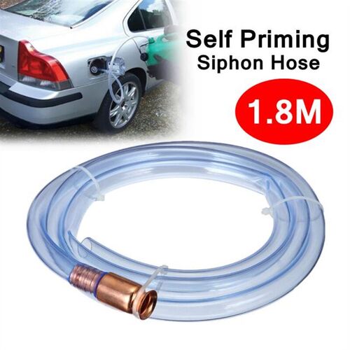 Self Priming Shake Siphon Hose Transfer Pump 1.8m Automatic