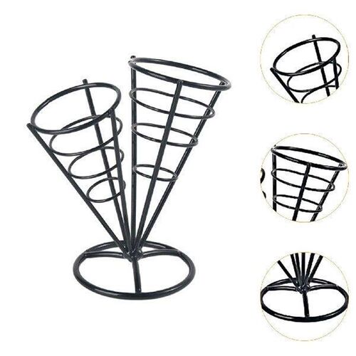 French Fries Stand Food Serving Rack Fried Chicken Rack for