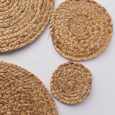 Placemat Pad Coasters Kitchen Table Mats rattan coaster
