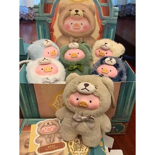 Lulu Pig Retro Teddy Toy Store Blind Box Figure Vinyl Face B