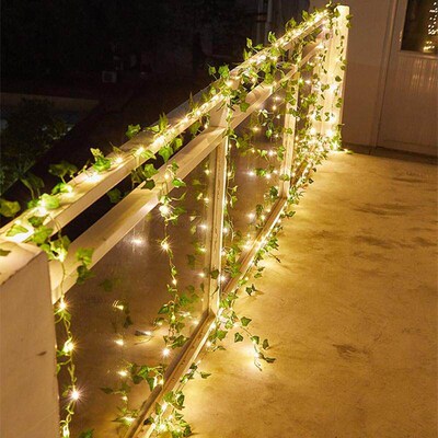 Fairy Lights 10m 100LED /5M 50 LED Solar Lights Maple Leaf