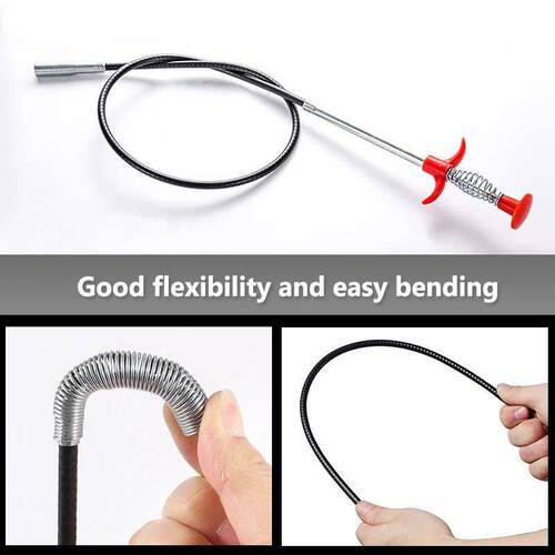 60cm Spring Pipe Dredging Tools, Drain Snake, Drain Cleaner