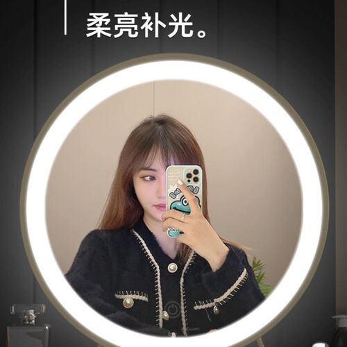 Large Vanity Makeup Mirror with Lights with Dimmable Led