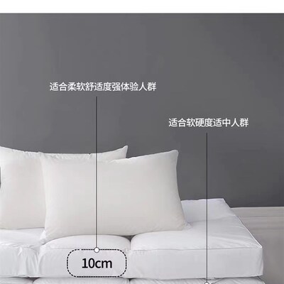 0cm Cotton Hotel soft mattress topper bed folding pad 床垫