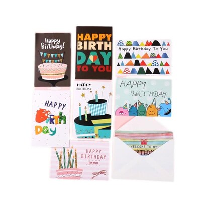 big happy birthday card 生日birthday gift cards卡片 创意贺卡