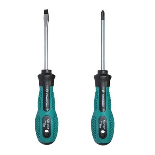 (1PCS) 3mm 4mm Slotted Phillips Screwdriver Durable Flat Cro