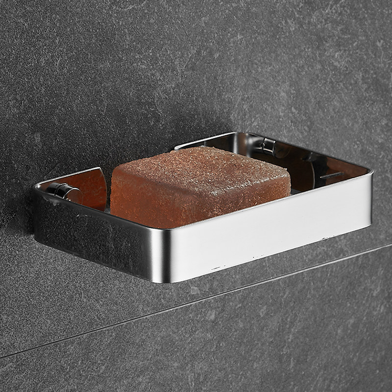 浴室香皂盒肥皂架免打孔30不锈钢卫生间壁挂式创意沥水皂网皂碟,家装主材,肥皂盒/皂碟,淘宝优惠券,粉丝福利购,淘宝优惠卷