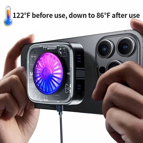 Magnetic Or back  back clip Mobile Icing radiator For Tablet