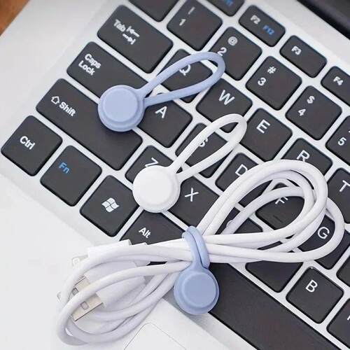 Reusable Magnetic Cable Ties, Cord Organizer, Silicone Magne