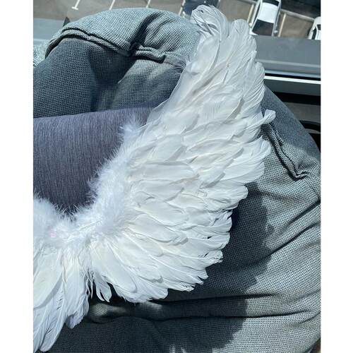 Feather Angel Wings Cosplay Wings Dance Stage Show Wedding B