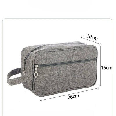 Oxford Cloth Waterproof Wash Bag Mens Travel Portable Bag W