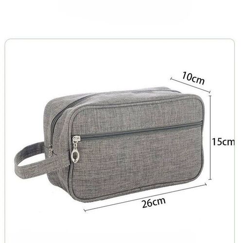 Oxford Cloth Waterproof Wash Bag Mens Travel Portable Bag W